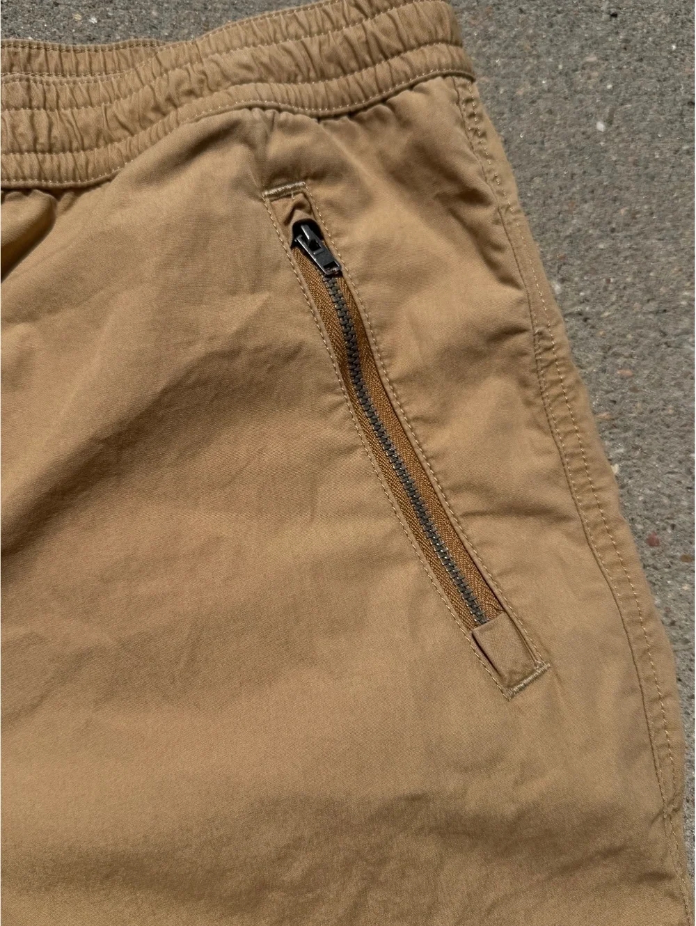Polo Ralph Lauren boys Khaki Jogger Pants XL Elastic Waist